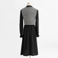 New thousand bird check black dress vest skirt foreign style age reduction fashion  2270