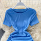 Sexy drawstring temperament slim round neck tight buttock dress  2777