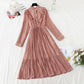 New style with long coat and French pleated skirt inside  2401