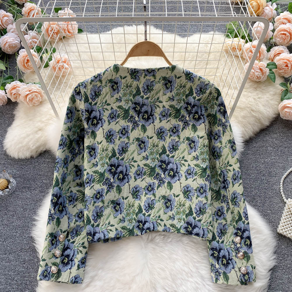 Vintage small fragrance tweed coat  1560