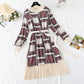 Women's high cold imperial sister looks thin with a bottomed skirt inside  2297