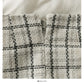 Hong Kong style retro high waist thin tweed skirt  2525