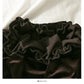 Hong Kong style retro golden velvet high waist slim skirt  2535