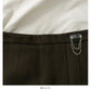 Han Fan retro chain decorative high waist skirt  2627