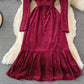 Narrow waist, slim fit, Hip Wrap, fishtail long skirt  3085