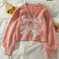 Langärmliger Pullover Damen Slim Sweater 1727