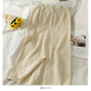Hong Kong style retro vertical stripe elastic waist thin split one-step skirt  2519