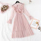 French first love skirt retro super fairy suspender bottom skirt two-piece set  2367