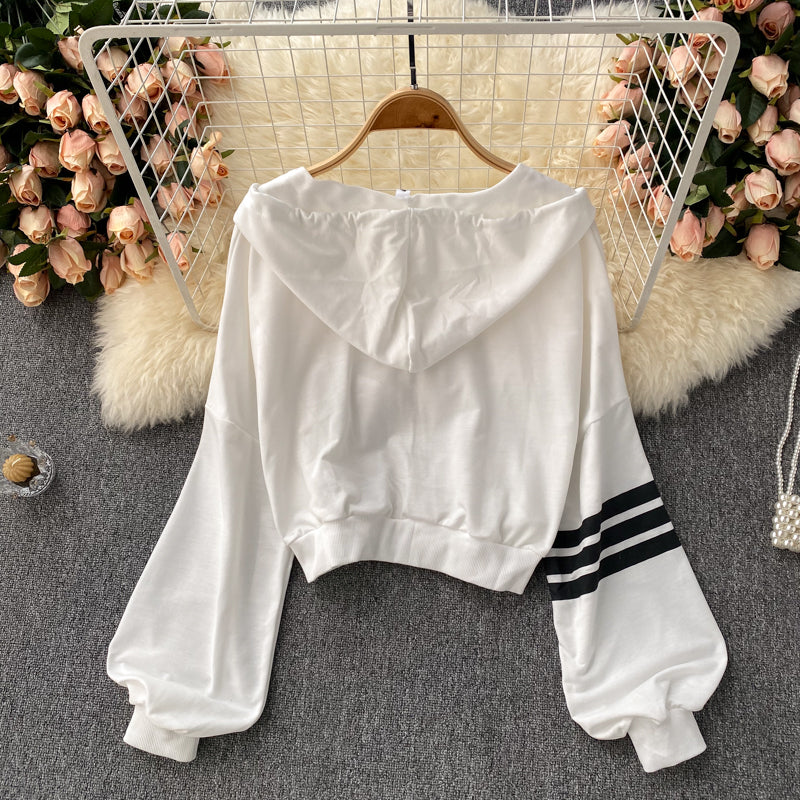 Herbst neue kurze Strickjacke Mantel Damen Casual Top 1545