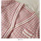 New Vintage thousand bird check low neck loose and thin sweater  1874