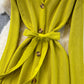 Gentle style V-neck knitted dress temperament thin sweater skirt  3379