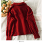 Sweater female autumn dress broken flower BOW TIE LAPEL  1792