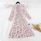New French Vintage Chiffon lotus leaf side long skirt fairy super fairy series  2387