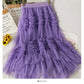 Foreign style versatile high waist skirt  2512