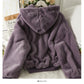 Versatile thickened Hoodie Korean drawstring lace up loose top  2117