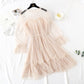 Popular wisdom smoked French Platycodon grandiflorum French bottom mesh skirt  2141