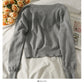 French minority V-neck Pullover short long sleeve sweater women  1886