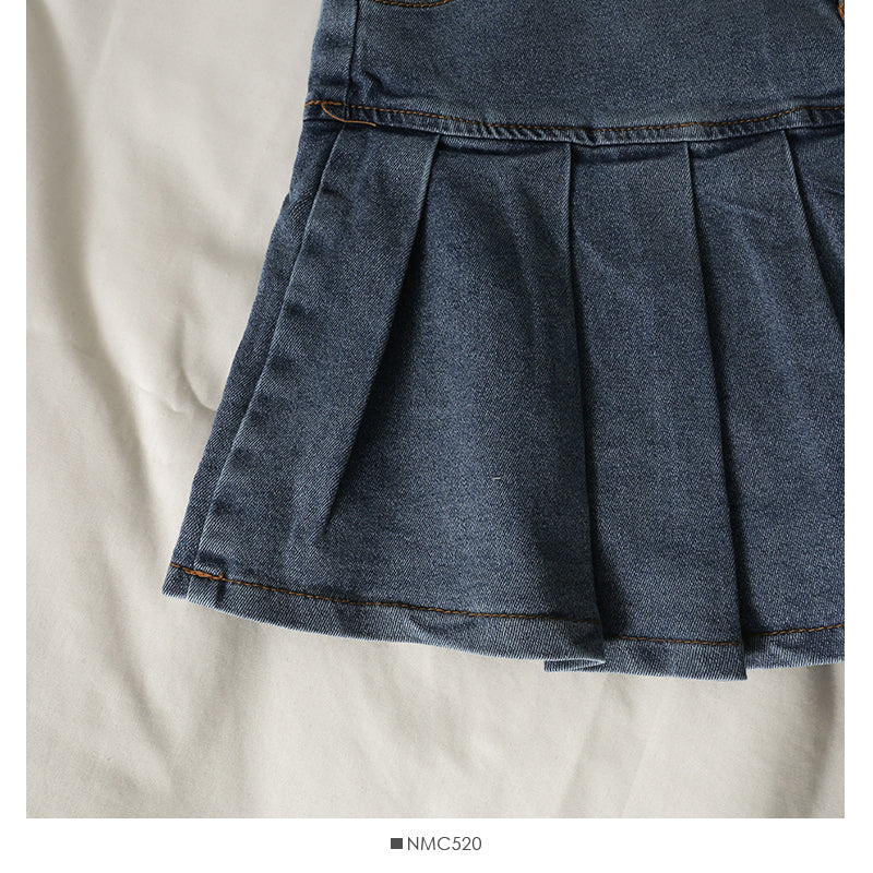 High waist, thin, light proof pleated skirt, female  2592
