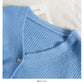 Pullover Damen Herbstkleidung klein vielseitig V-Ausschnitt 1799