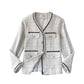 Small fragrance short coat female  1509