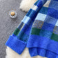 Pullover im Hongkong-Stil Retro-japanischer fauler Pullover 1622