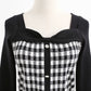 Women's stitched mesh small fragrant dress  2338