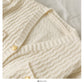 Striped slim cardigan sweater Long Sleeve Sweater Jacket  1758