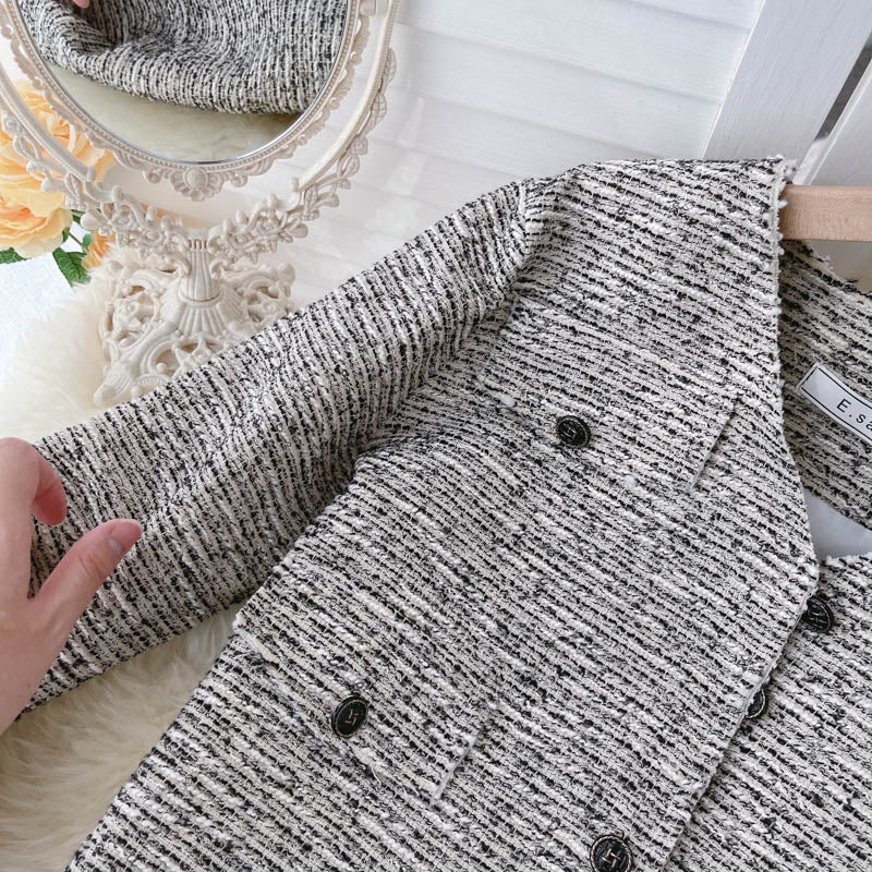 Shoulder padded jacket women's autumn new versatile top  1551