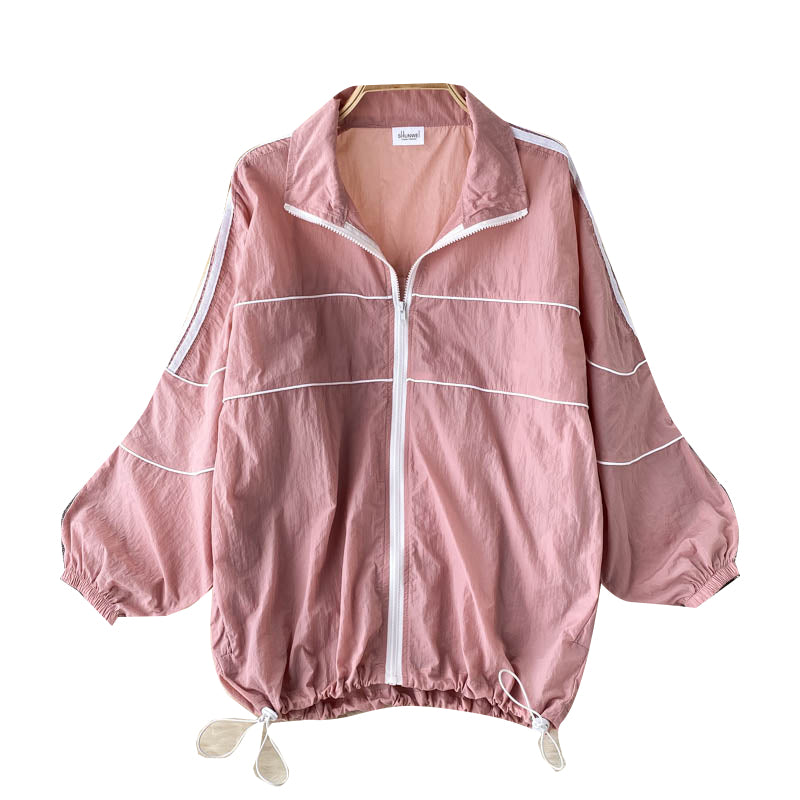 Korean women's loose sunscreen jacket  1539