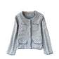 Retro little fragrance lady style coat  1517