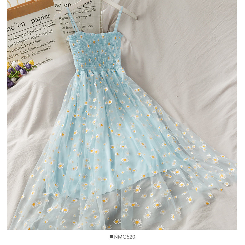 Robe à bretelles en maille Super Fairy Daisy 2679