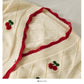 Süßer Cardigan in Kirschrot 1481