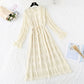 French retro Platycodon grandiflorum skirt fairy super fairy series  2381