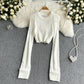 Long sleeved sweater female autumn new hollow out design  1600