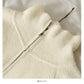 Han Fan high neck loose and thin zipper medium length sweater women  1977