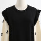 Loose and slim long sleeved wool dress over knee knitted skirt bottomed long skirt  2445