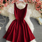 Cute A line short dress fashion dress  1324