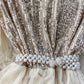 Cute v neck tulle sequins dress girl dress  1318