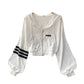 Herbst neue kurze Strickjacke Mantel Damen Casual Top 1545