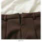 Hong Kong style retro high waist pleated A-line skirt  2531