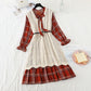 Foreign fashion net red chiffon bottomed dress  2222