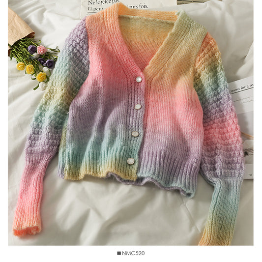 Pullover Damen neuer schmaler Langarmpullover 1915