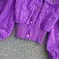 Slim single breasted cardigan coat  1653