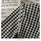 French minority thousand bird lattice short slim and thin blouse for women  2054