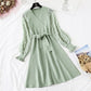 Small fragrance skirt, children's French retro, slim waist  2164