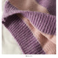 Sweet wind loose medium length heart print Pullover women's sweater  2079