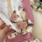 Vintage Halter off shoulder dress  2720