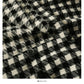 Manteau ample à simple boutonnage avec col de poupée et surpiqûres contrastées 2126