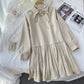 Loose belly covering pleated skirt age reducing doll skirt  3092