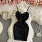 V-neck sexy Hepburn dress  2747